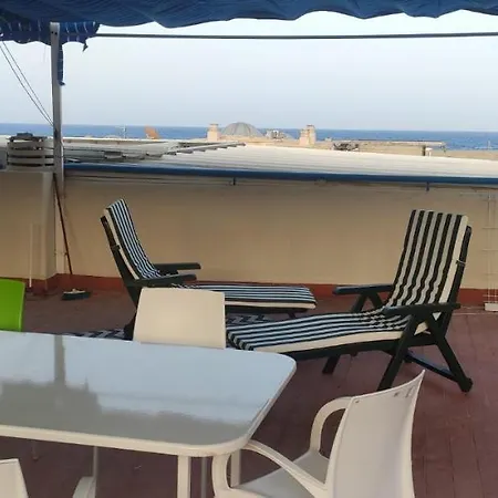 ático Puerto De - 3 Minutos De La Playa - Piscina Apartamento Garrucha